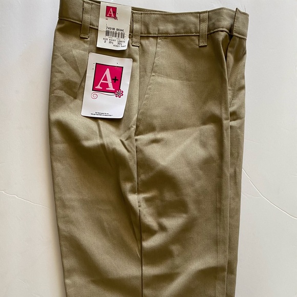 Missy school apparel khaki pants mean - Picture 2 of 9
